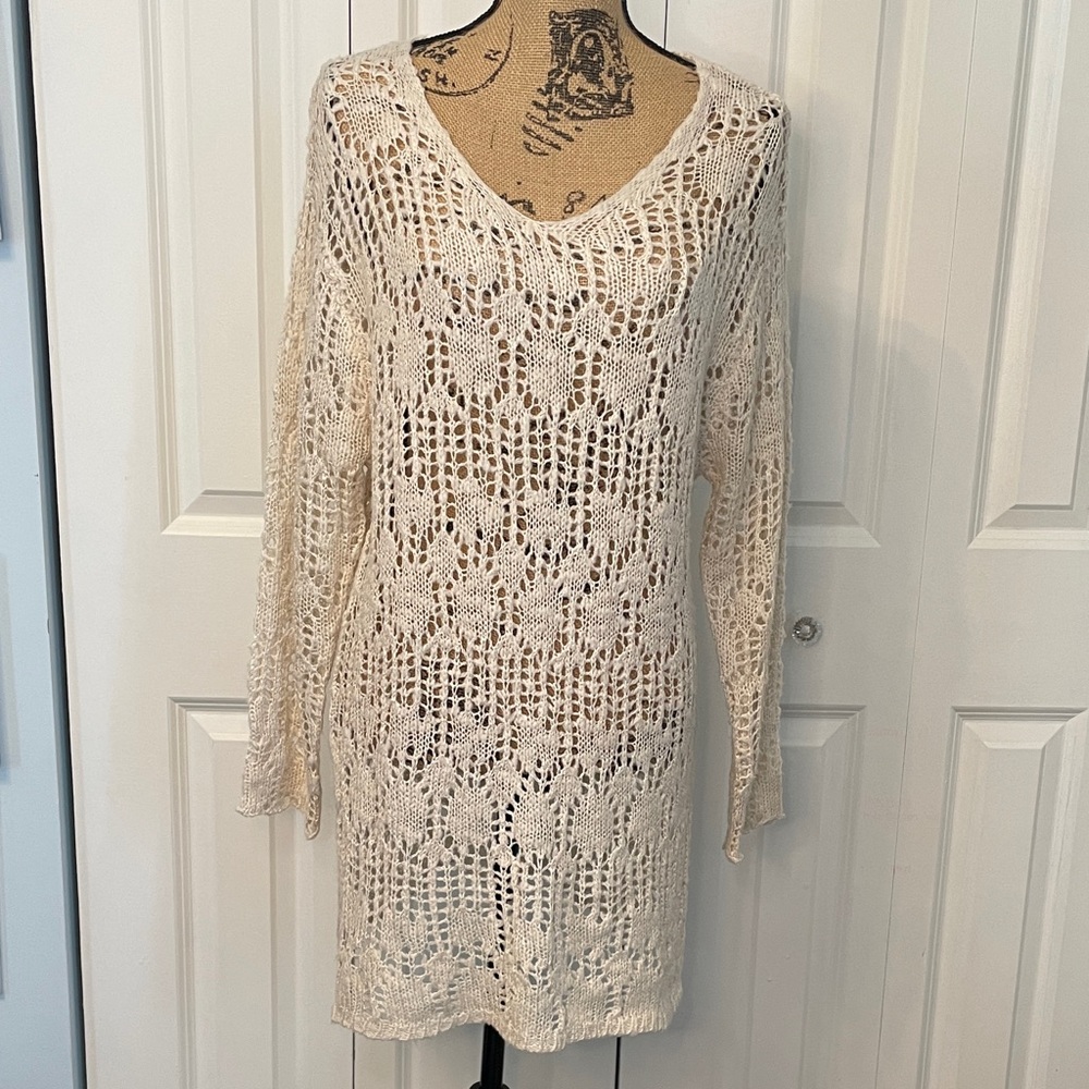 White Crow Ivory Sweater for Layering